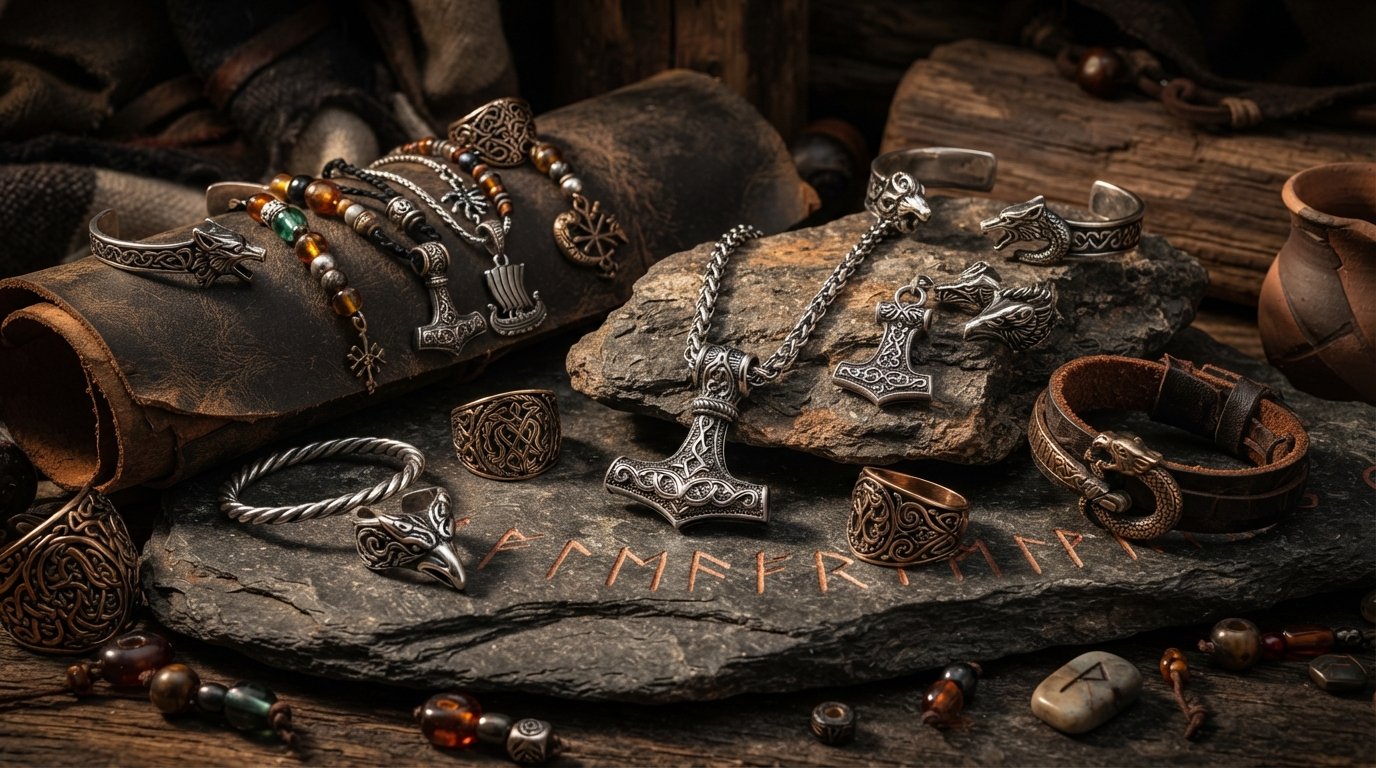 Viking Skoll Wolf Armband